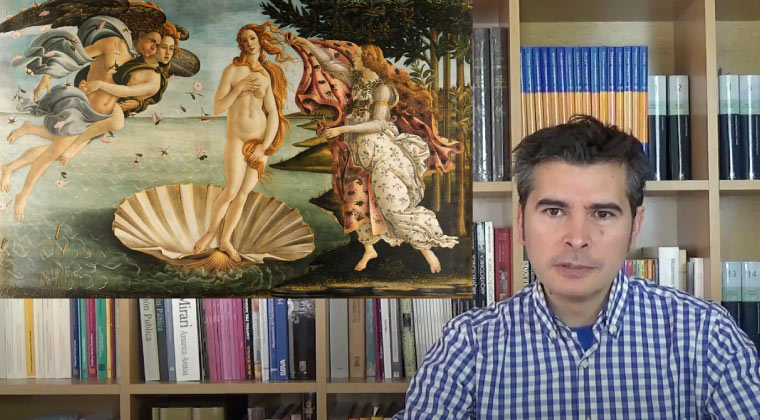 bandeja Día del Niño Fundador Mi obra de arte favorita: El Nacimiento de Venus Botticelli - VITRUVIO ARTE  | LA ESENCIA DEL ARTE