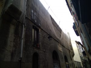 Palacio Álava-Esquível. Fachada de la calle Zapatería.