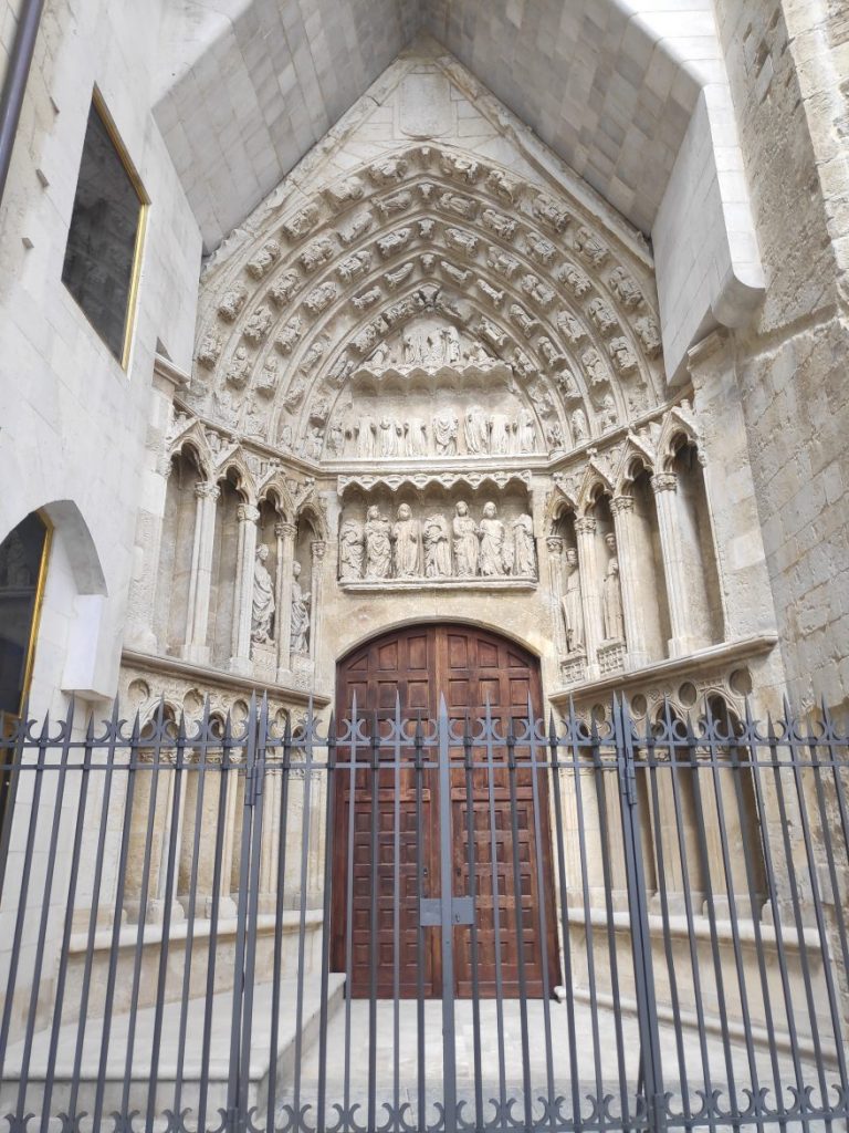 Portada de Santa de la Catedral de Santa María de Vitoria-Gasteiz